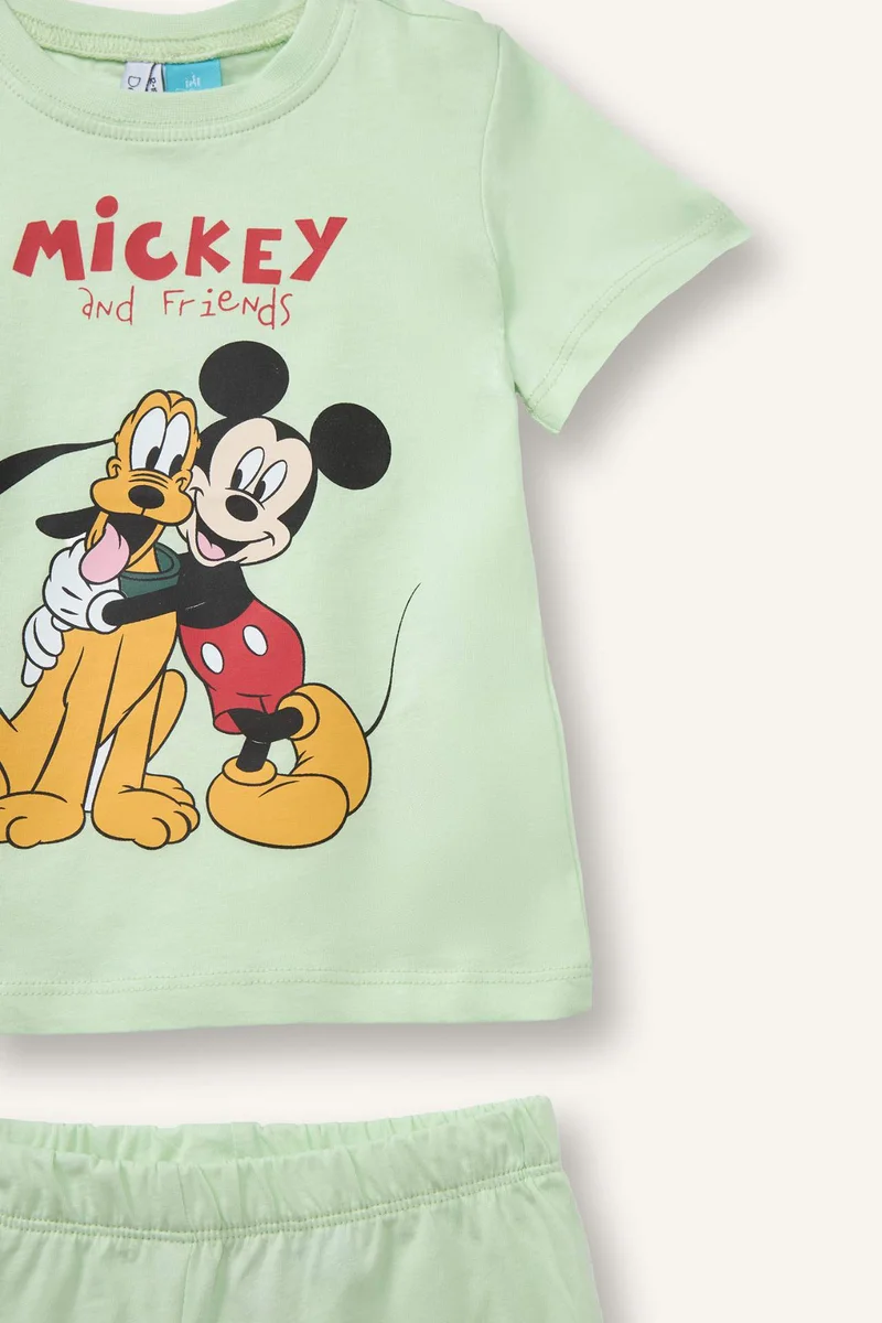 ديفاكتو 2 piece Regular Fit Mickey &amp; Minnie Licensed Knitted Pyjamas