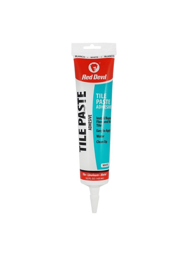 Red Devil 0497 Tile Paste Adhesive, 5.5 oz, White - Image 1