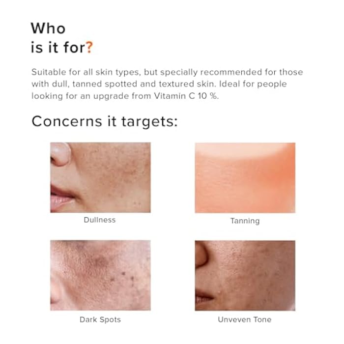 Minimalist 16% Vitamin C Serum with Antioxidants for Anti Aging & Glow | Reduces Skin Damage & Redness to Brighten Dull Complexion | For All Skin Types | For Women & Men | 0.68 Fl Oz / 20 ml - Image 3