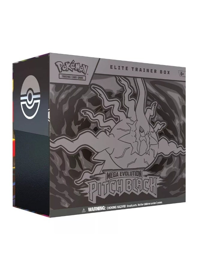 Pokemon TCG Pokémon TCG Mega Evolution - Pitch Black (ME-05) Elite Trainer Box ETB - Image 1