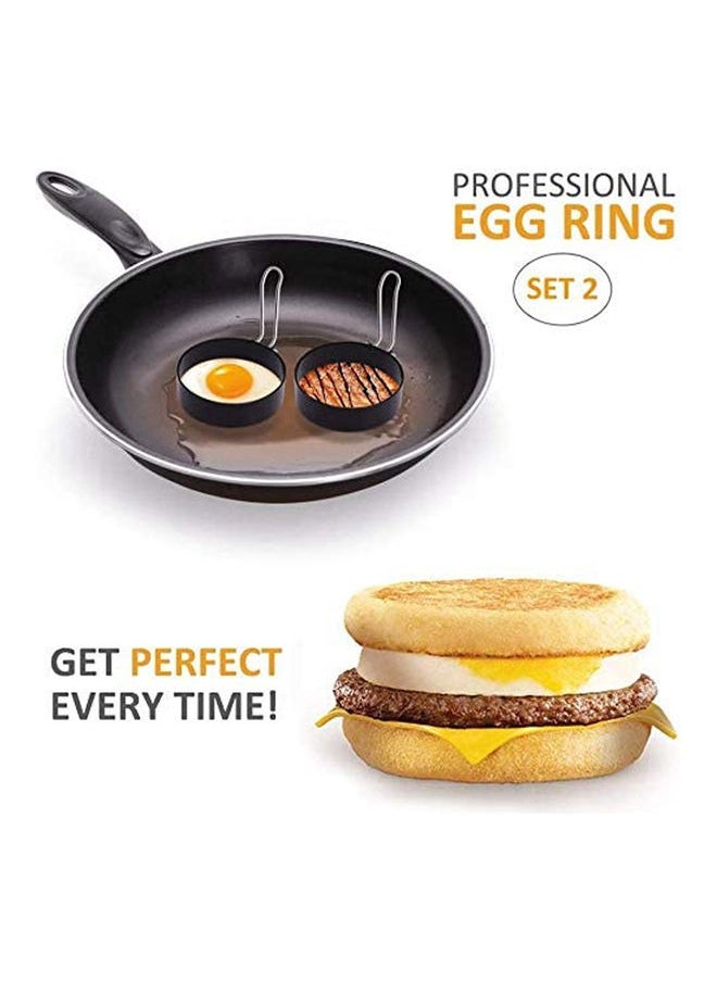 Generic - Egg Ring Mold Black 160grams - Image 1