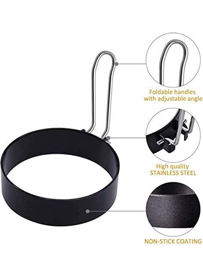 Generic - Egg Ring Mold Black 160grams - Image 1