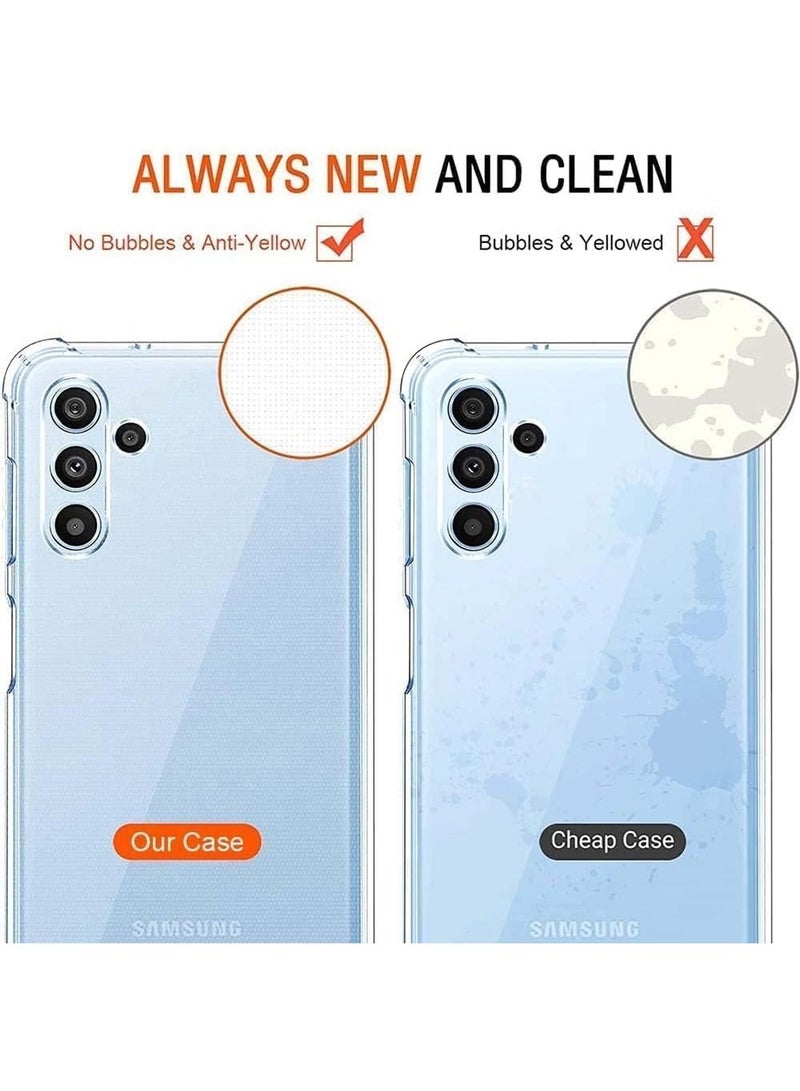 Techie حافظة زوايا TPU لهاتف سامسونج جالاكسي A26 5G مع حماية عدسة الكاميرا وغطاء خلفي شفاف - Image 4