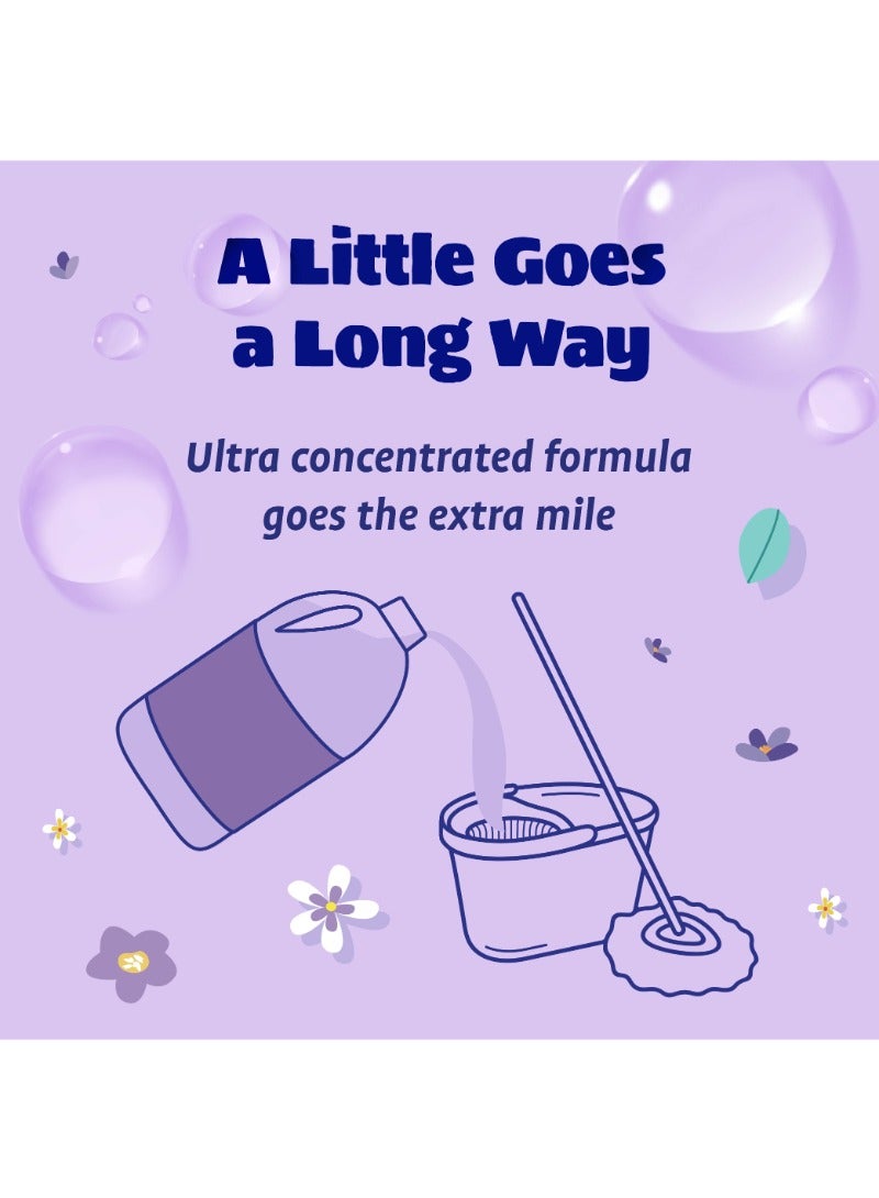 Originally Yellow All Purpose Vinegar Floor Cleaner Lavender 1.89L - Image 5