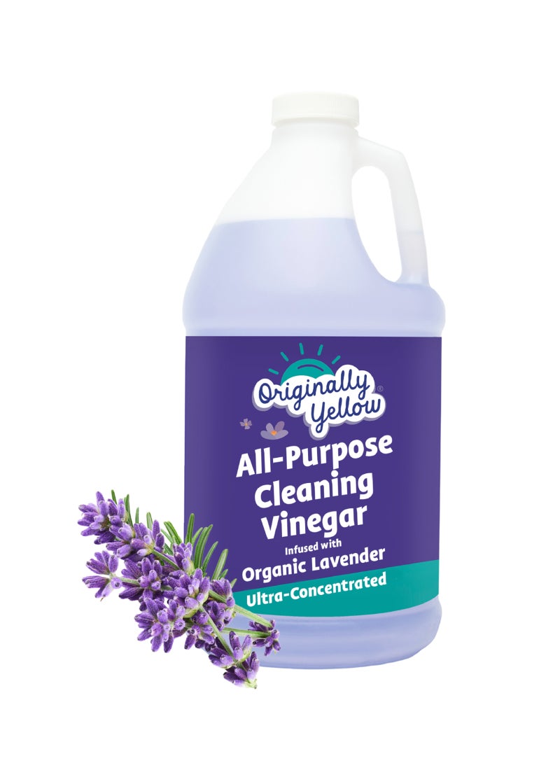Originally Yellow All Purpose Vinegar Floor Cleaner Lavender - Image 1