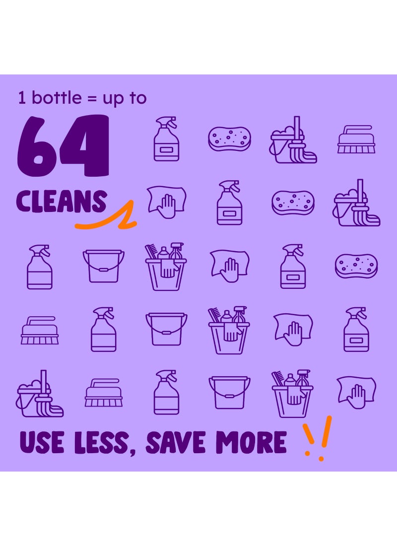 Originally Yellow All Purpose Vinegar Floor Cleaner Lavender - Image 3