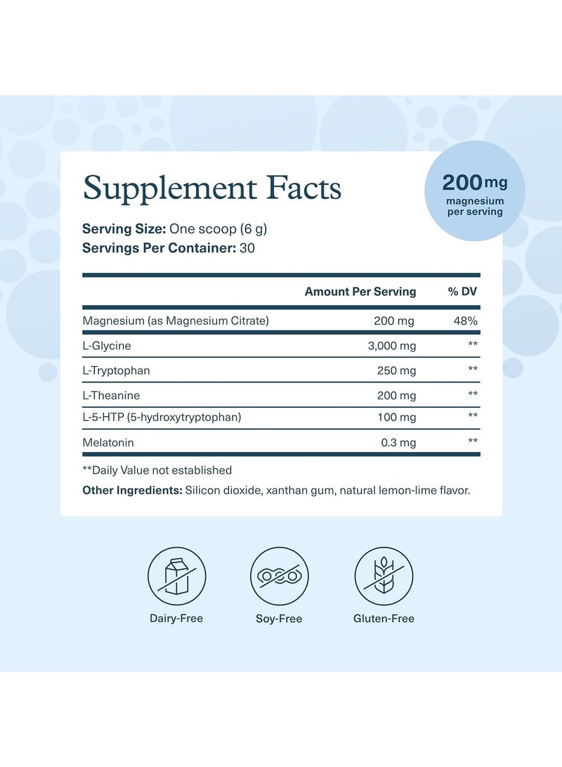 youtheory Sleep Powder  Lemon Lime 172 Gram - Image 3