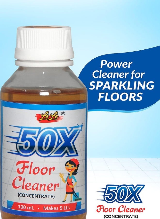LELE 50X White Floor Cleaner Concentrate (100ml makes 5 Litre) Pine Oil Based for home, Office,Hotel,Hospital,Restaurant etc. (Pack of 2 x 100 ml for 10 litre) - Image 3