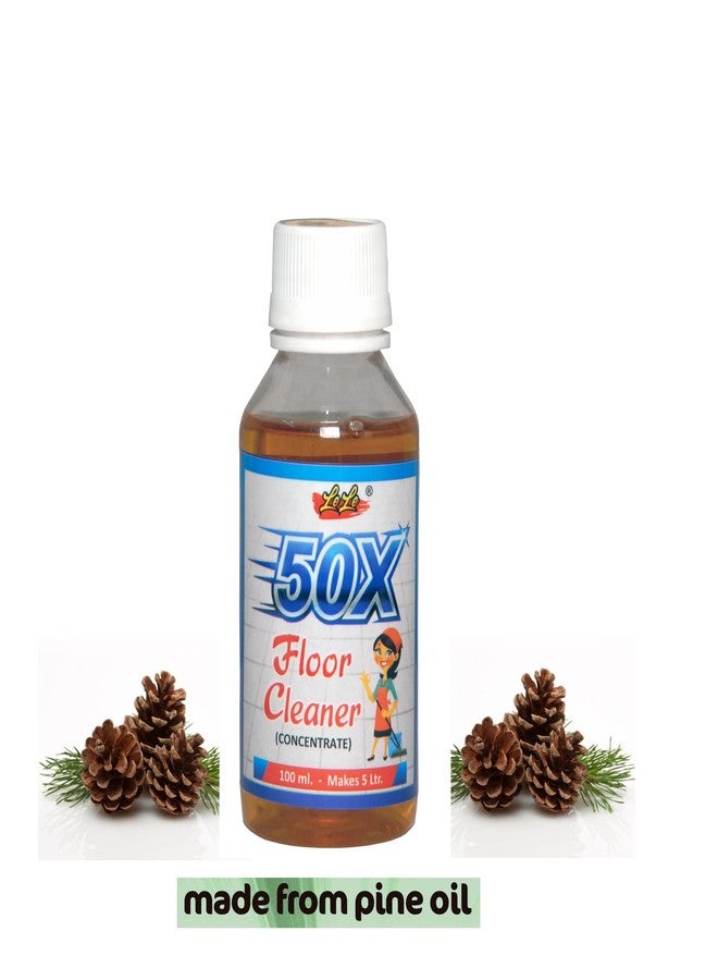 LELE 50X White Floor Cleaner Concentrate (100ml makes 5 Litre) Pine Oil Based for home, Office,Hotel,Hospital,Restaurant etc. (Pack of 2 x 100 ml for 10 litre) - Image 2