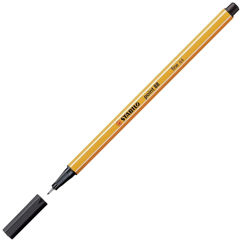 STABILO point 88 - Fineliner - Wallet of 40 (Assorted Colours) - Image 3