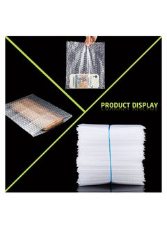 Y&D 50PCS Clear Bubble Out Bag 12" x 16", Large Pouches Bag, Double Wall Shockproof Wrap Cushioning Protective Storage for Moving, Shipping, Packing and  - Image 4