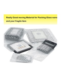 Y&D 50PCS Clear Bubble Out Bag 12" x 16", Large Pouches Bag, Double Wall Shockproof Wrap Cushioning Protective Storage for Moving, Shipping, Packing and  - Image 5