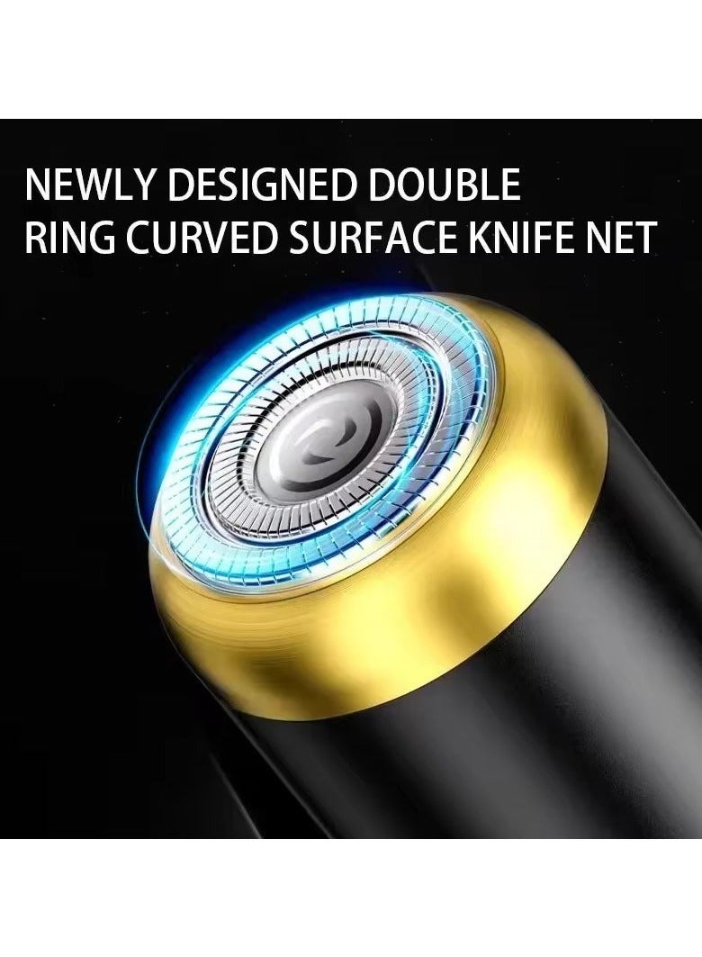 ATRJSZ USB Men's Face Shaver Waterproof Irritation-Free Shave Mini Portable Stainless Steel Sharp Razor Things For Men Travel Car - Image 4