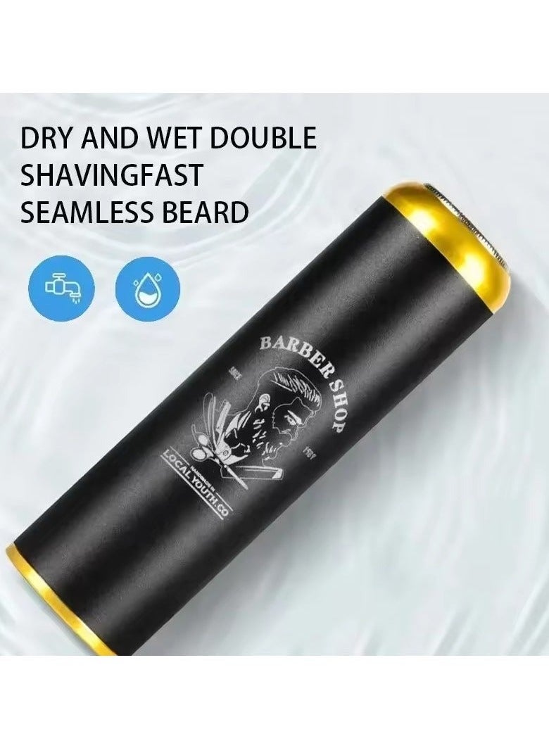 ATRJSZ USB Men's Face Shaver Waterproof Irritation-Free Shave Mini Portable Stainless Steel Sharp Razor Things For Men Travel Car - Image 2