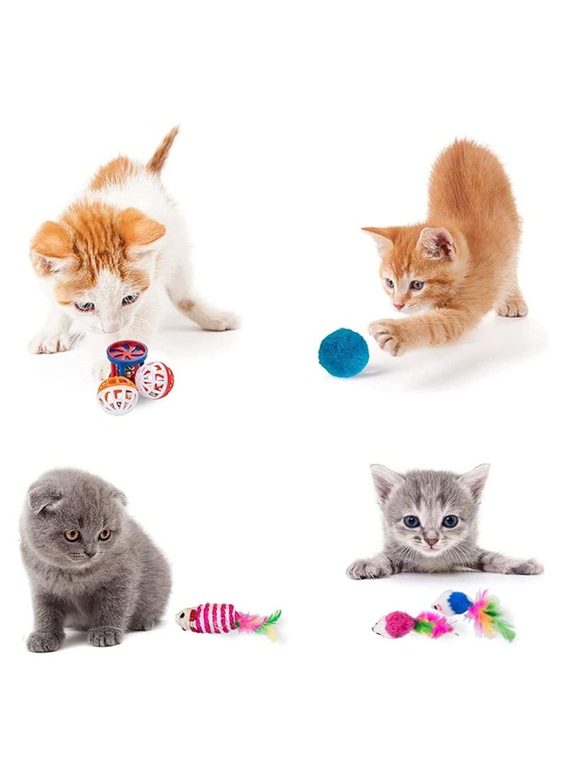 Generic Collapsible cat tunnel for indoor cats interactive toys to play chase exercise 22 pcs  - Image 4