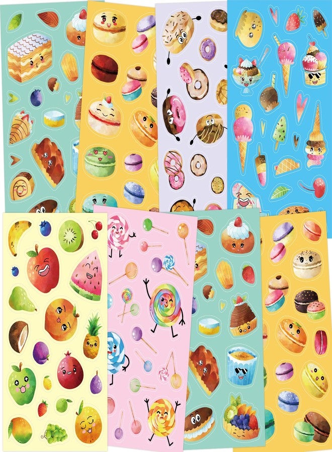 WorldBazaar Scratch Sniff Stickers 24 Sheets for Kids Smelly Scented Reward Stickers Classroom Home Office School Rewards Supplies - Image 1