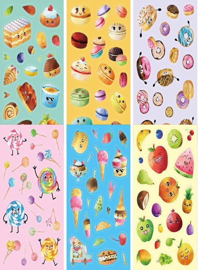 WorldBazaar Scratch Sniff Stickers 24 Sheets for Kids Smelly Scented Reward Stickers Classroom Home Office School Rewards Supplies - Image 2