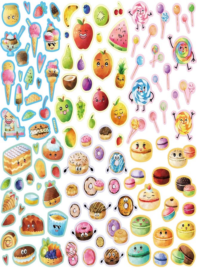 WorldBazaar Scratch Sniff Stickers 24 Sheets for Kids Smelly Scented Reward Stickers Classroom Home Office School Rewards Supplies - Image 4