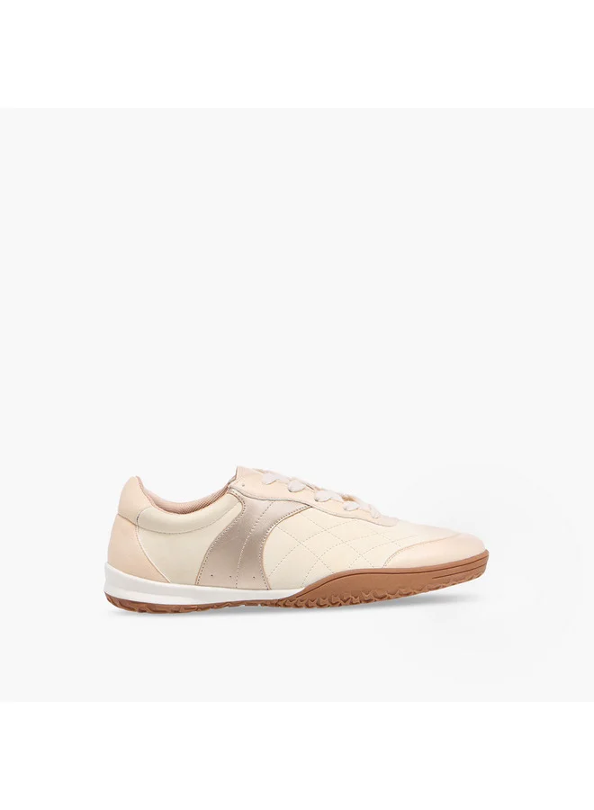 Flora Bella By Shoexpress Women Panelled Lace-Up Sneakers