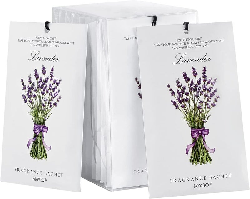 MYARO Lavender Scented Sachets - 12 Pack - Image 1