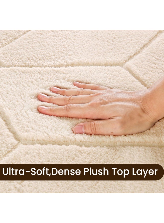 Sour Lemon Luxury Fluffy Rug 160x230cm Ultra-Soft Machine Washable & Non-Slip Shag Carpet for Living Room, Bedroom, Kids Room，Playroom, Nursery Home Decor Soft Skin-Friendly 2x3m Rugs Easy Care - Image 2