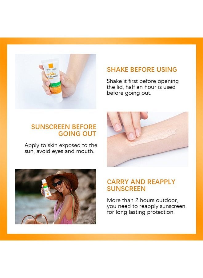 ibcccndc - Tinted Sunscreen with SPF 50 | Hydrating Mineral Sunscreen With Zinc Oxide & Titanium Dioxide | Sheer Tint for Healthy Glow, Suitable for Sensitive Skin - Image 1