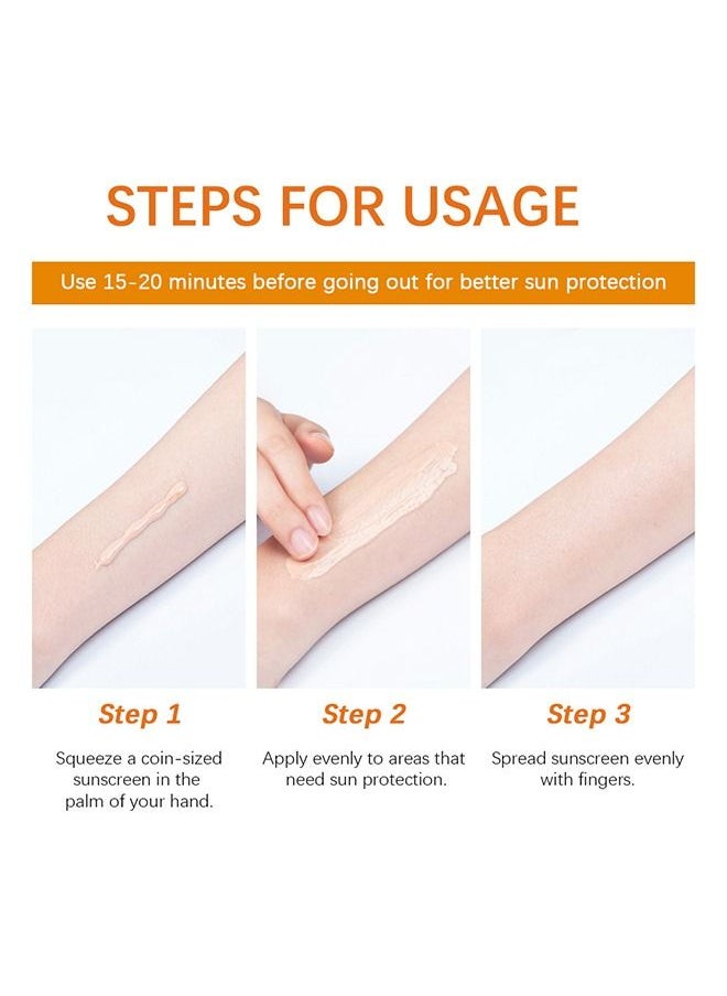 ibcccndc - Tinted Sunscreen with SPF 50 | Hydrating Mineral Sunscreen With Zinc Oxide & Titanium Dioxide | Sheer Tint for Healthy Glow, Suitable for Sensitive Skin - Image 1