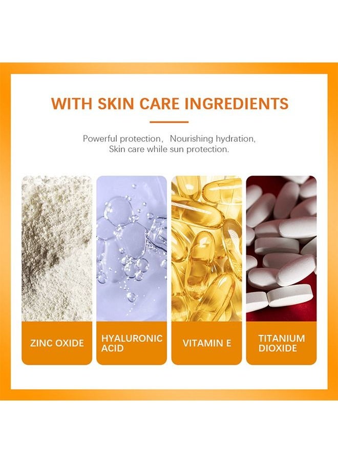 ibcccndc - Tinted Sunscreen with SPF 50 | Hydrating Mineral Sunscreen With Zinc Oxide & Titanium Dioxide | Sheer Tint for Healthy Glow, Suitable for Sensitive Skin - Image 1