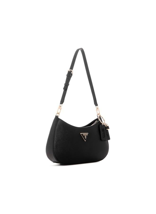 GUESS Womens Noelle Top Zip Shoulder Bag Handbag  - Image 3