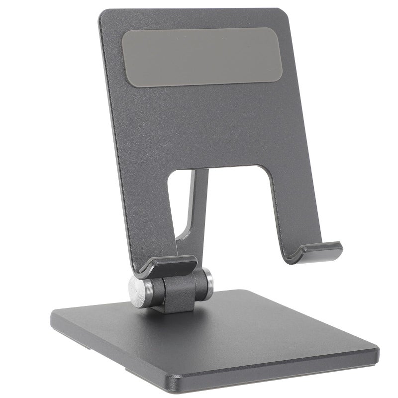 Adjustable Foldable Tablet Stand For Desk Dark Gray Medium Size Home And Office Use - Image 2
