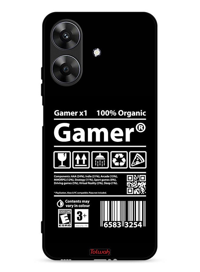 Tolwak Realme Note 60 4G Protective Case Cover Gamer Sticker - Image 1