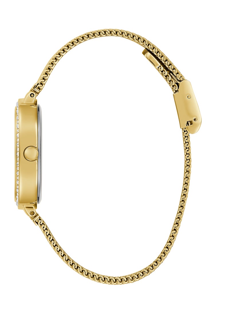 GUESS - Guess Women's Gold Red Dial Analog Stainless Steel Strap Watch - GW0354L4 - Image 1