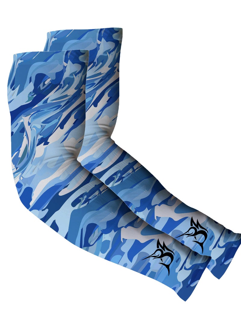BOB MARLIN Arm Shields Blue Storm - Image 1