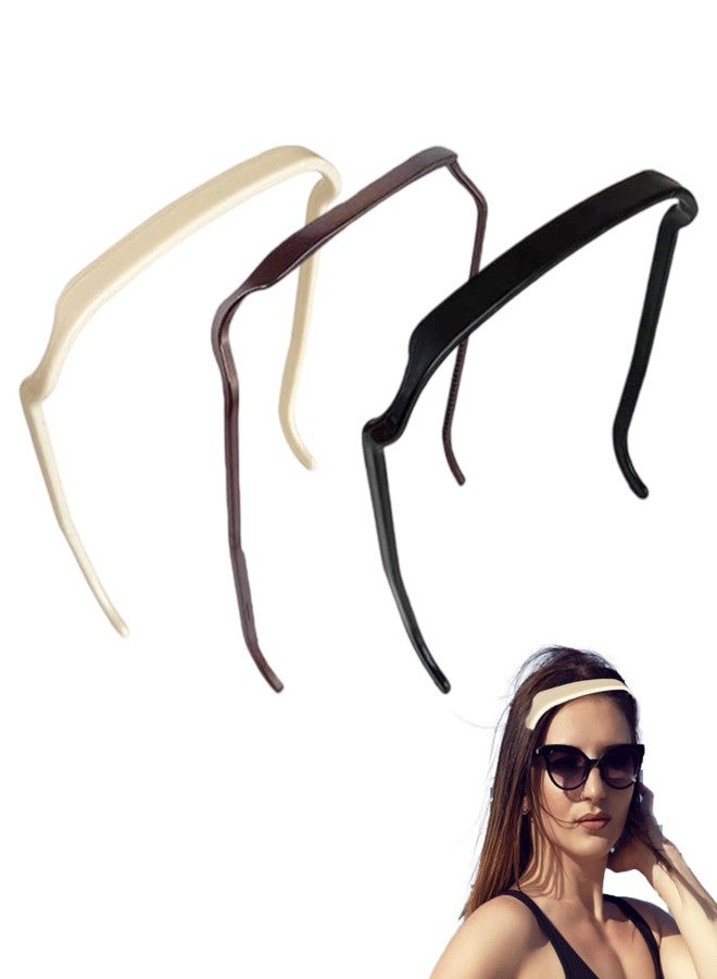 BdelrinQue 3PCS Sunglasses Headband, Headbands for Women, Hairband, Sunglasses Hairband for Girl, Fashion Accessory for Hairstyling - Image 1