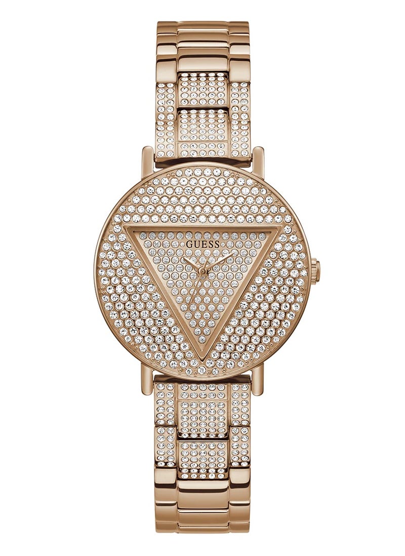 GUESS Guess Women's Silver Analog Stainless Steel Strap Watch - GW0512L3  - Image 1