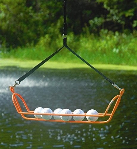 LONGRIDGE Search 'N Rescue Stretcher Golf Ball Retriever, Orange/Black, 35-Feet - Image 4