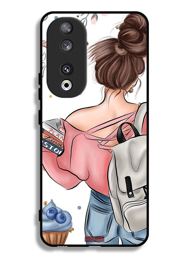 Tolwak غطاء حماية Honor 90 على شكل كتاب في الأيدي - Image 1