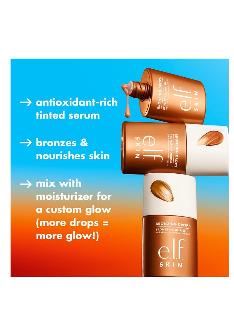 elf Bronzing Drops - rose gold color - Image 4