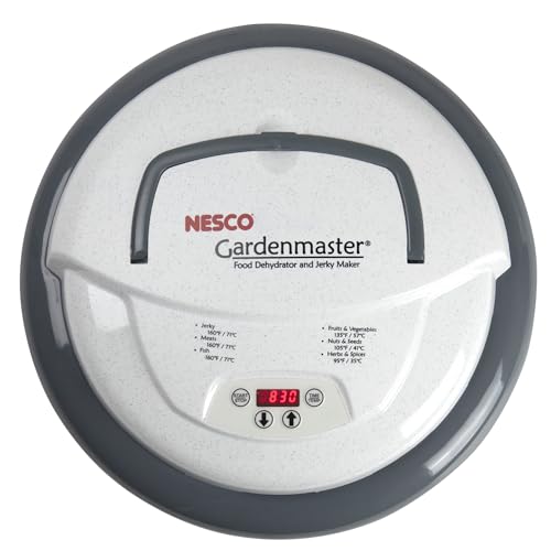 Nesco FD-1040 Gardenmaster Digital Pro Food Dehydrator, for Beef Jerky, Fruit, Herbs, and Snacks, 4 Trays, White - Image 2