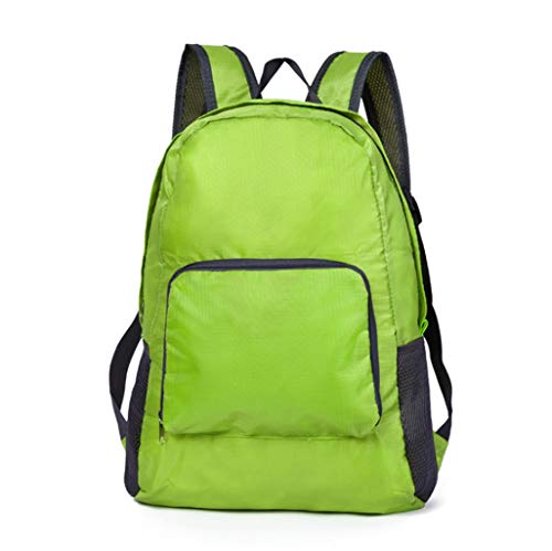 PAXLAMB Backpack Packable Foldable Ultra Lightweight Water Resistant Durable Camping Travel Hiking Daypack for Men Women (Green) - Image 1