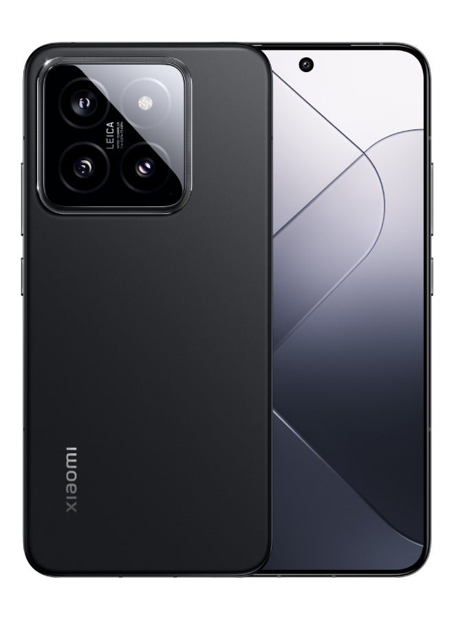 Xiaomi 14 Dual SIM Black 12GB RAM 512GB 5G - Global Version - Image 1