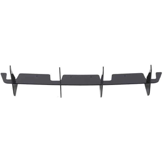Jiawu Rear Bumper Wing Lip Diffuser in Gloss Black for Suitable for MG, Improves Traction and Stability, Suitable for Vehicle Modification Fans - Image 2