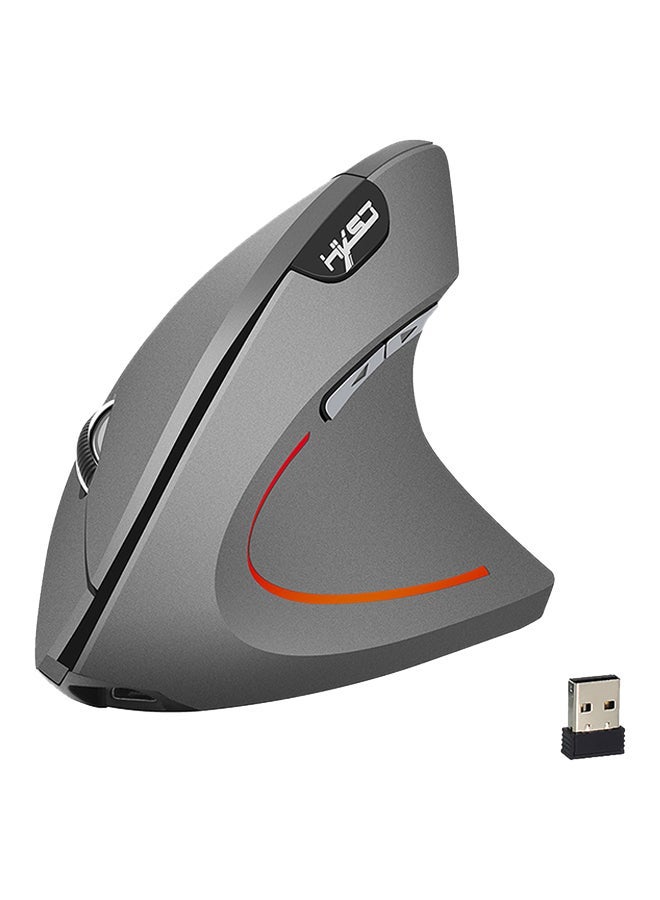 NIBEMINENT Wireless Mouse Grey/Black/Orange - Image 1