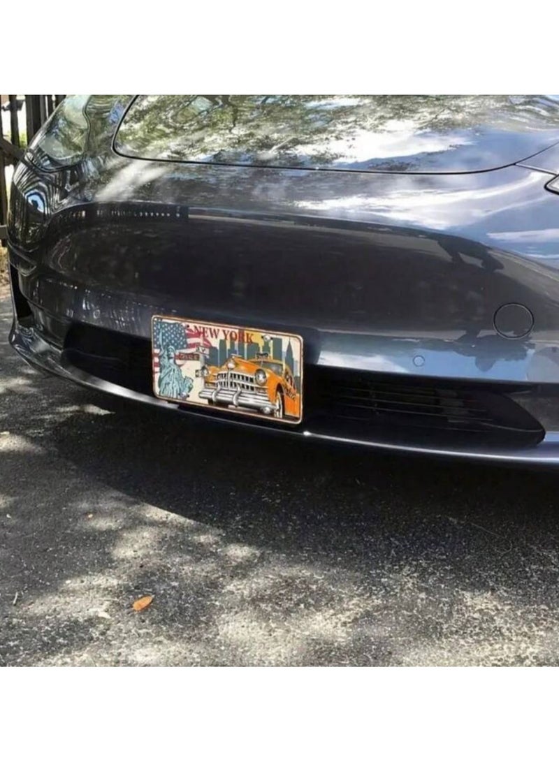 Classic design car metal license plate for decoration - Image 4