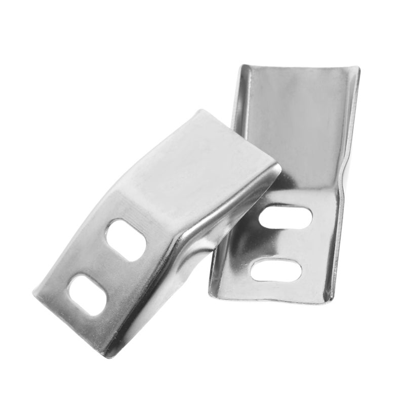 Stainless Steel Wall Hung Urinal Bracket Set 2 Pieces Easy Install Bathroom Hardware Accessory - Image 2