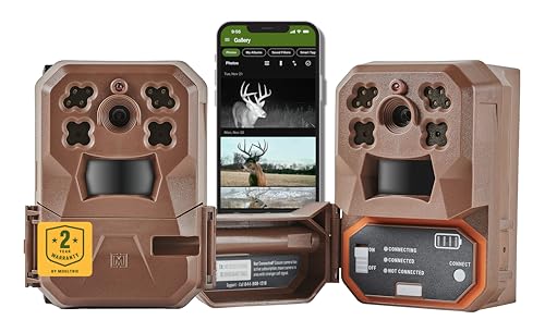 Moultrie Edge Cellular Trail Camera Nationwide 4G LTE HD VideoAudio Built in Memory Cloud Storage - Image 1