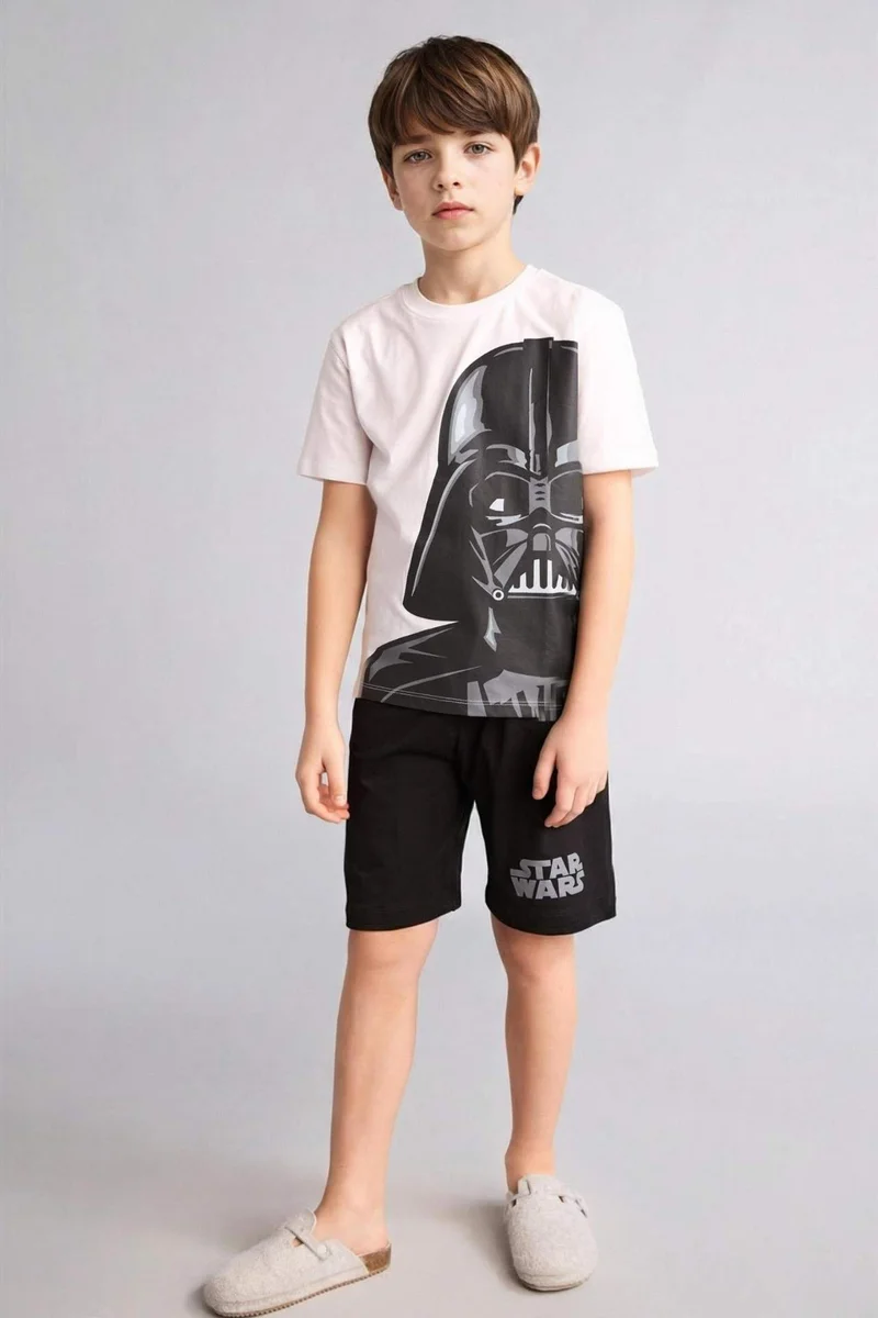 ديفاكتو Boy 2 piece Regular Fit Star Wars Licensed Knitted Pyjamas