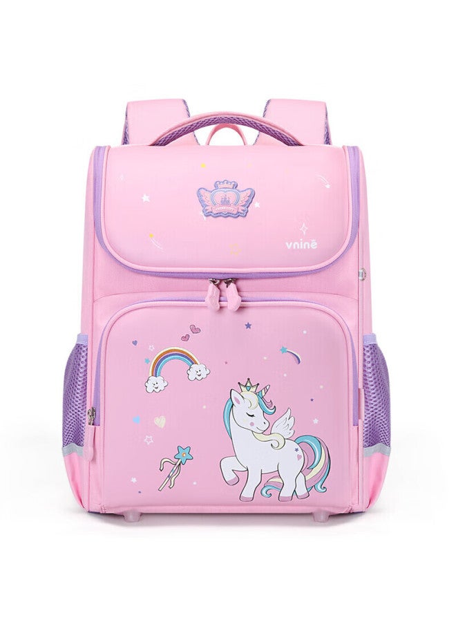 Ninth Castle The Ninth Castle Elementary School Backpack For Boys And Girls Grades 1-3 Children's Spine-protecting Lightweight Integrated Backpack - Image 3