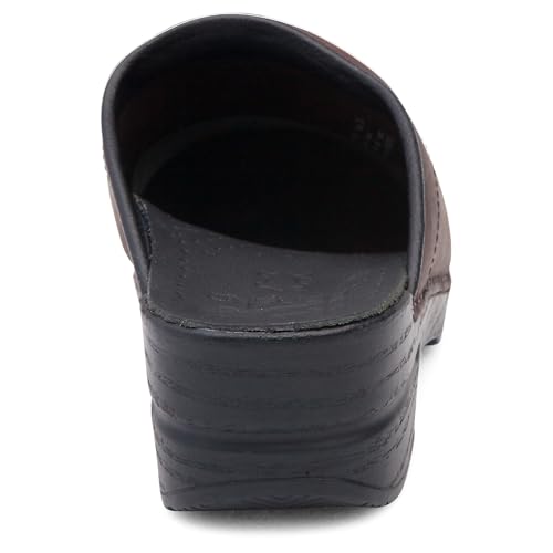 Dansko Women's Sonja Antique Brown/Black Sole Mule 7.5-8 M US - Image 5