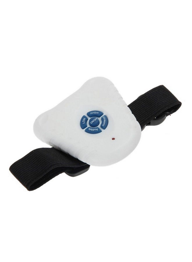 Anti Barking Electric Shock Vibration Collar White/Black - Image 3